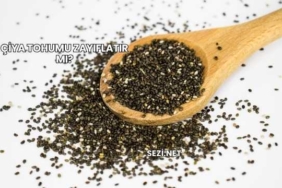 Çiya Tohumu Zayıflatır mı?