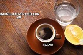 Limonlu Kahve Zayıflatır mı?