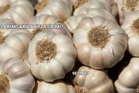 Sarımsak Zayıflatır mı?