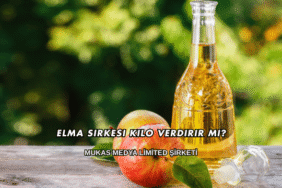 Elma Sirkesi Kilo Verdirir mi?